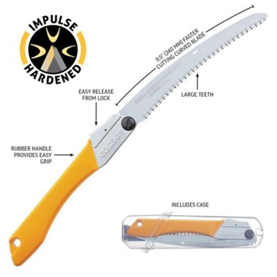 Image showing  9.4 in. Gomboy Curve Professional Folding Saw, Large Teeth
