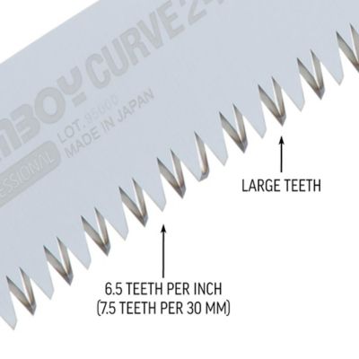 Image showing  9.4 in. Blade Only for Gomboy Curve Professional Folding Saw, Medium Teeth