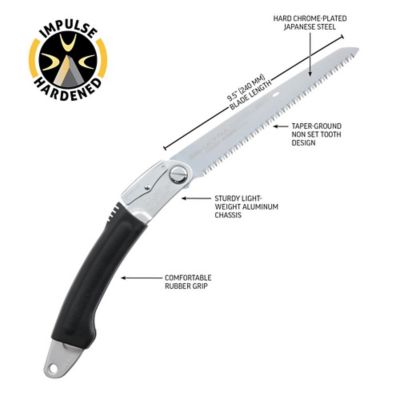 Image showing  9.4 in. Ultra Accel Folding Saw, Large Teeth