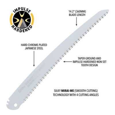 Image showing  14.2 in. Blade Only for Bigboy Folding Saw, Extra Large Teeth