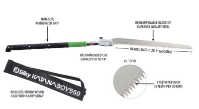 Image showing  25.6 in. Katanaboy Professional Folding Saw, Extra Large Teeth