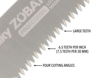 Image showing  13 in. Blade Only for Zubat Professional Pruning Saw, Large Teeth