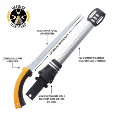 Image showing  11.8 in. Tsurugi Professional Straight Saw, Medium Teeth