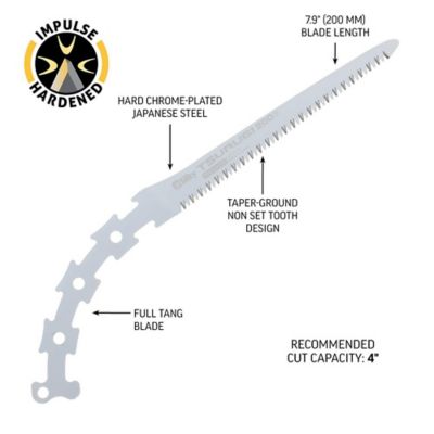 Image showing  7.8 in. Blade Only for Tsurugi Professional Straight Saw, Large Teeth