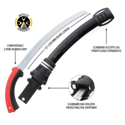 Image showing  13 in. Tsurugi Curved Professional Saw, Large Teeth