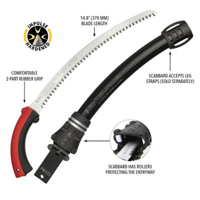 Image showing  14.8 in. Tsurugi Curved Professional Saw, Large Teeth