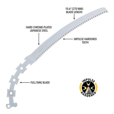 Image showing  10.6 in. Blade Only for Tsurugi Curve Professional Saw, Medium Teeth