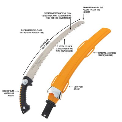 Image showing  16.5 in. Sugoi Professional Saw, Extra Large Teeth