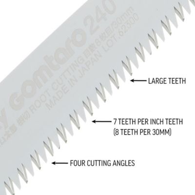 Image showing  9.4 in. Blade Only for Gomtaro Professional Saw, Large Teeth