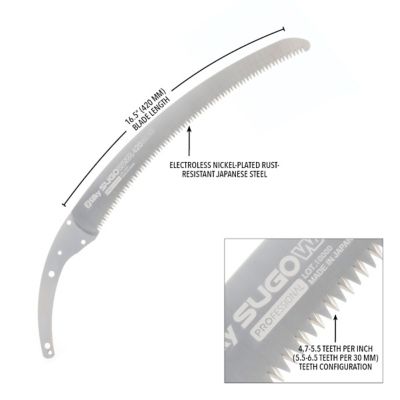 Image showing  16.5 in. Blade Only for Sugowaza Professional Saw, Large Teeth