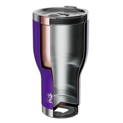 Image showing  30 oz. Stainless Steel Tumbler, Black
