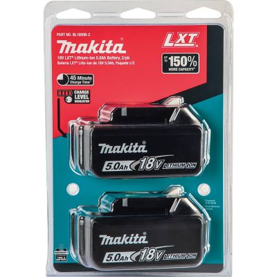 4 Pack For Makita BL1850B-2 18 Volt LXT Lithium-Ion 5.0Ah Battery BL1850 BL1840B 