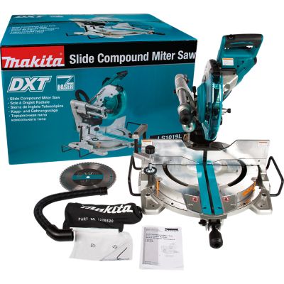 Image showing  10 in. Dual-Bevel Sliding Compound Miter Saw with Laser, LS1019L