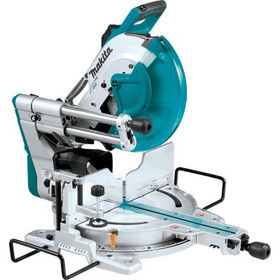 Makita 12 in. Dual-Bevel Sliding Compound Miter Saw with Laser, LS1219L