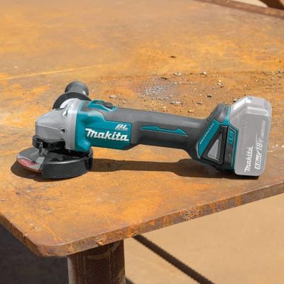 Image showing  18V LXT Lithium-Ion Brushless Cordless 4-1/2 in. 5 in. Cut-Off/Angle Grinder, with Electric Brake, Tool Only, XAG09Z