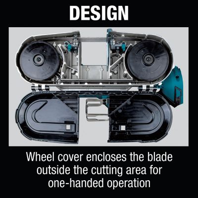Image showing  18V LXT Lithium-Ion 2-1/2 in. Cordless Compact Band Saw, Tool Only