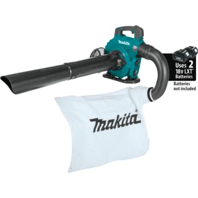 Makita 18V X2 (36V) LXT Lithium-Ion Brushless Cordless Blower with Vacuum Attachment Kit, Tool Only, XBU04ZV