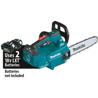 Makita LXT 14 in. 36V Cordless Chainsaw, Battery and Charger Not Included, XCU08Z