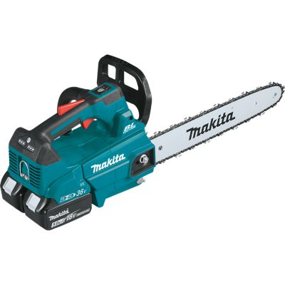 Image showing  18V X2 (36V) LXT Lithium-Ion Brushless Cordless 16 in. Top Handle Chain Saw Kit (5.0Ah), XCU09PT