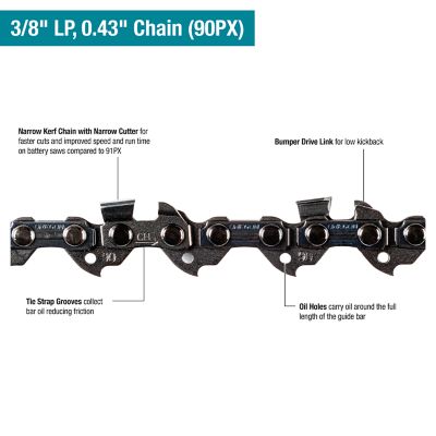 Image showing  18V X2 (36V) LXT Lithium-Ion Brushless Cordless 16 in. Top Handle Chain Saw Kit (5.0Ah), XCU09PT