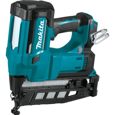 Makita 16 ga. 2-1/2 in. 18V LXT Lithium-Ion Cordless Straight Finish Nailer, Tool Only