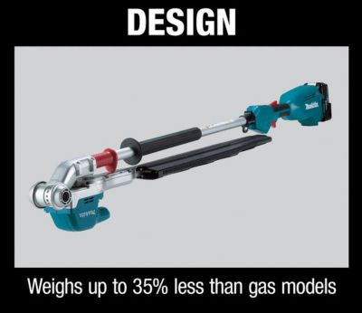 Image showing  20 in. 18V LXT Lithium-Ion Brushless Cordless Articulating Pole Hedge Trimmer, Tool Only