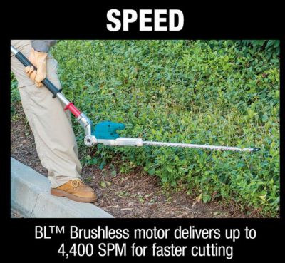 Image showing  20 in. 18V LXT Lithium-Ion Brushless Cordless Articulating Pole Hedge Trimmer, Tool Only