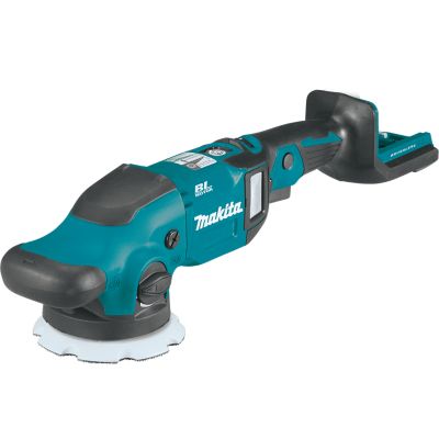 Makita 18V LXT Lithium-Ion Brushless Cordless 5 in. 6 in. Dual Action Random Orbit Polisher, Tool Only, XOP02Z