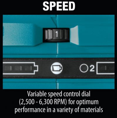 Image showing 6 th Makita 36V 6.5 in. LXT Lithium-Ion Brushless Cordless Plunge Circular Saw Kit