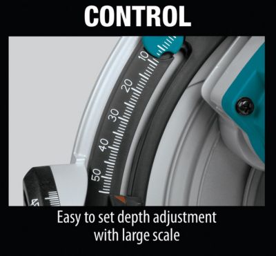 Image showing 8 th Makita 36V 6.5 in. LXT Lithium-Ion Brushless Cordless Plunge Circular Saw Kit
