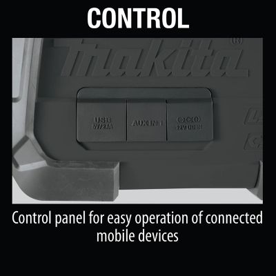 Image showing 5 th Makita 18V LXT 12V Max CTX Lithium-Ion Cordless Bluetooth Job Site Speaker, Tool Only