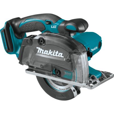 18V LXT Lithium-Ion Cordless 5-3/8 in. Metal Cutting Saw, with Electric Brake and Chip Collector, Tool Only - Makita XSC03Z