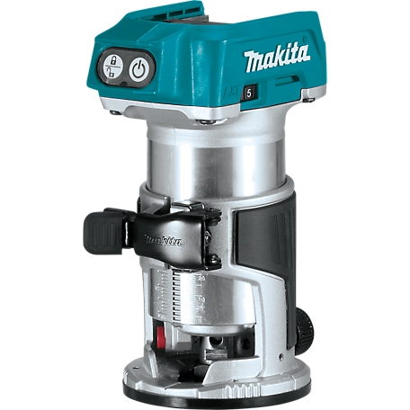 Makita 18V LXT Lithium-Ion Brushless Cordless Compact Router, Tool Only, XTR01Z