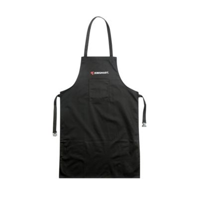 JobSmart Cotton Flame-Retardant Welding Apron, Black