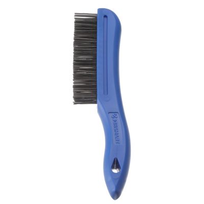 JobSmart 9 in. Carbon Steel Wire Brush with Shoe Handle