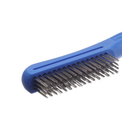 Image showing  9 in. Stainless Steel Wire Brush with Shoe Handle
