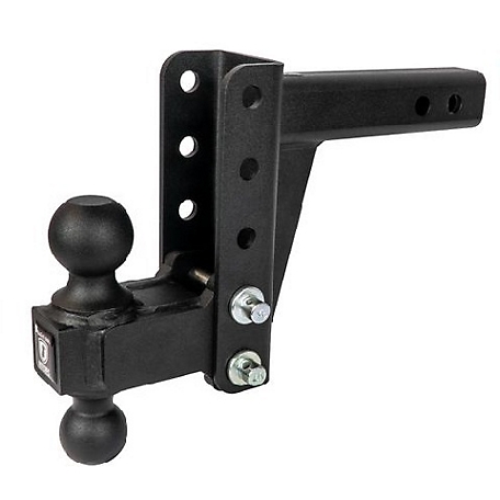 BulletProof Hitches 2 in. Shank 14K lb. Capacity Medium-Duty Hitch, 4 in. Drop/Rise