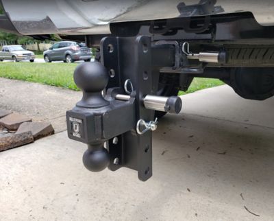 Image showing  2 in. Receiver Medium-Duty Hitch, 6 in. Drop/Rise, 14,000 lb. Capacity
