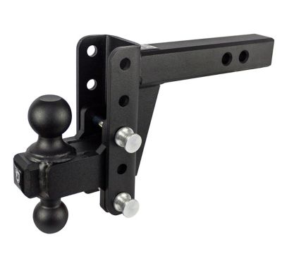 BulletProof Hitches 2 in. Receiver Heavy-Duty Hitch, 4 in. Drop, 22,000 lb. Capacity