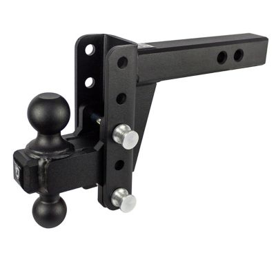 BulletProof Hitches 2 in. Shank 22K lb. Capacity Heavy-Duty Hitch, 4 in. Drop/Rise