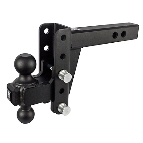 BulletProof Hitches 2 in. Shank 22K lb. Capacity Heavy-Duty Hitch, 4 in. Drop/Rise