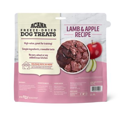 Image showing  Freeze-Dried Lamb and Apple Recipe Dog Treats, 3.25 oz.