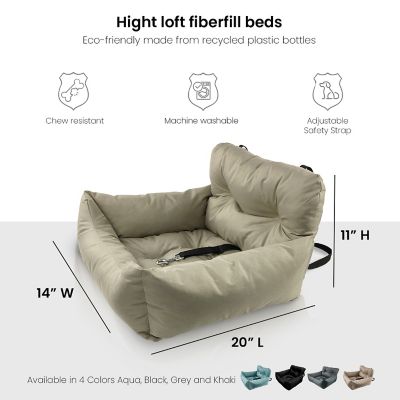 Image showing  Water- and Chew-Resistant Travel Pet Bed