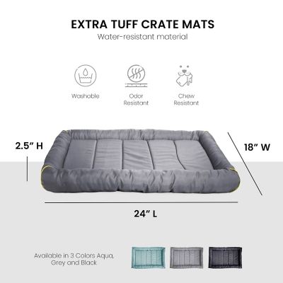Image showing  Xtra Tuff Chew- and Water-Resistant Dog Crate Mat