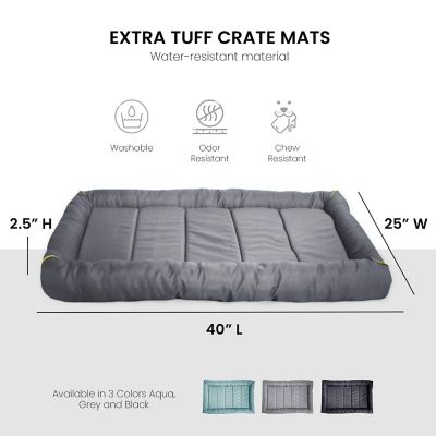 Image showing  Xtra Tuff Chew- and Water-Resistant Dog Crate Mat