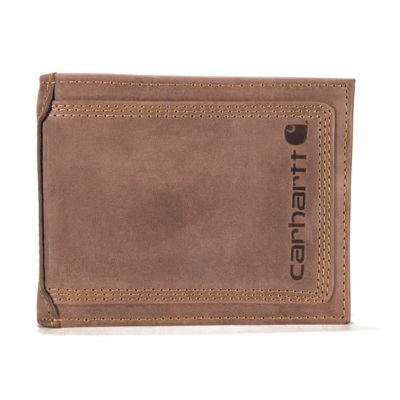 Carhartt Triple Stitched Leather Passcase Wallet