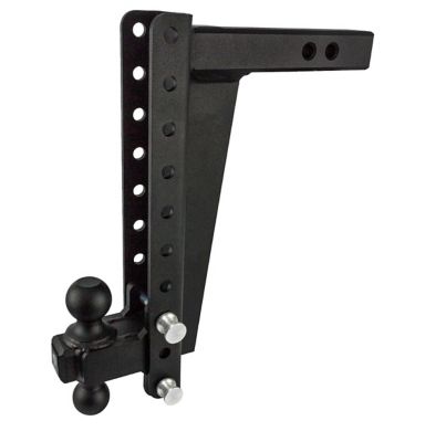 BulletProof Hitches BulletProof Heavy Duty 2 in. Shank 22K lb. Capacity Hitch, 14 in. Drop/Rise