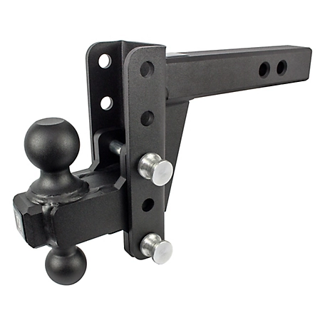 BulletProof Hitches 2 in. Shank 36K lb. Capacity Extreme-Duty Hitch, 4 in. Drop/Rise