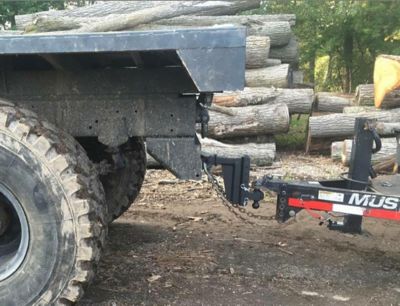 Image showing  2 in. Shank Extreme-Duty Hitch, 8 in. Drop, 36,000 lb. Capacity