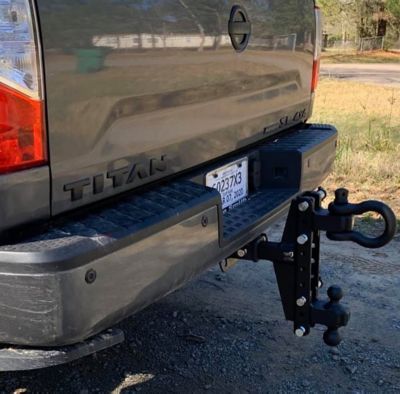 Image showing  2 in. Shank Extreme-Duty Hitch, 4 in. Drop, 36,000 lb. Capacity, ED20OFFSET
